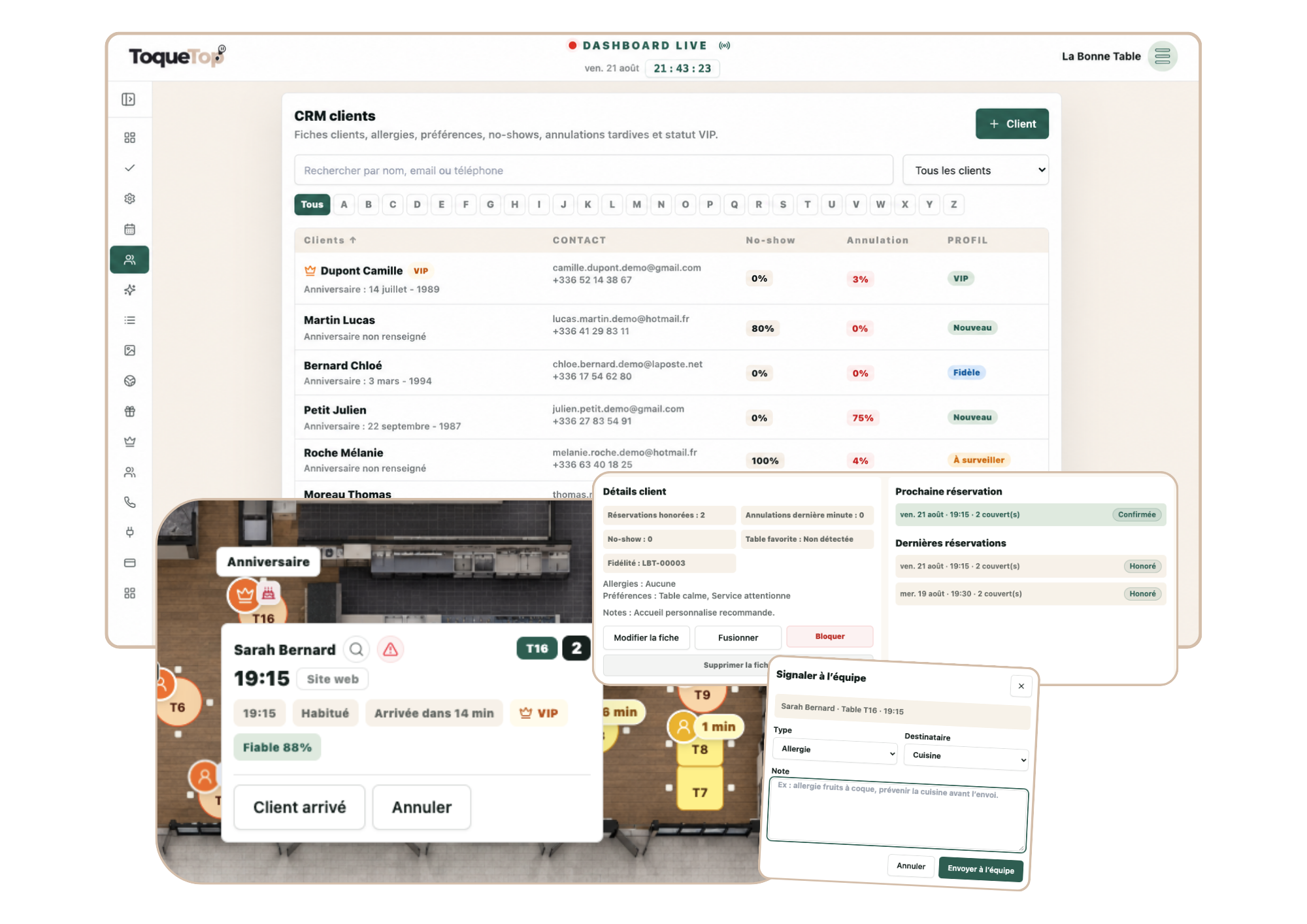 crm visual ToqueTop